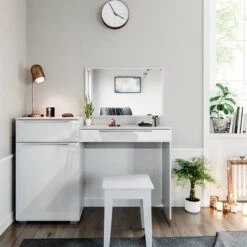 Coiffeuse Little Lilli Blanc Brillant -Wenko Soldes Boutique 4b5523edcbb845178332def3bf1fcc3d