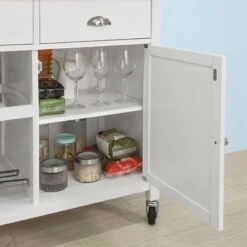 Desserte De Cuisine à Roulettes FKW62-WN -Wenko Soldes Boutique 4caf50d1f1194df2971cc45ee84c9f6d