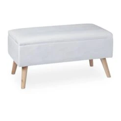 Banc En Velours Avec Espace De Rangement -Wenko Soldes Boutique 4cd422146ae84d2789911b0a1a831c31