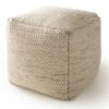 Pouf En Laine Rocco