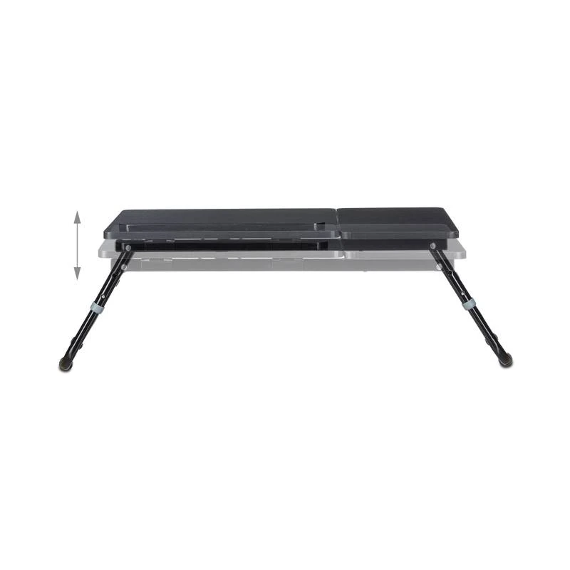 1x Table D'ordinateur Portable Noir 4 1x Table D'ordinateur Portable Noir – Image 4