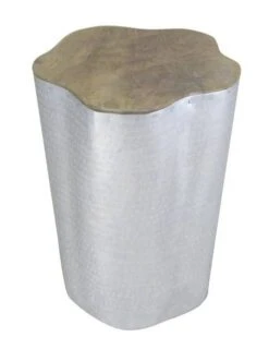 Bout De Canapé Argenté