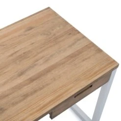 Table Bureau 1 Tiroir 60x120x75cm BL-EV -Wenko Soldes Boutique 5018452434634af082c56aba185df495