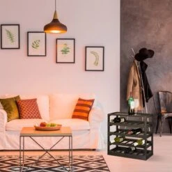 Casier à Bouteilles De Vin En Bois étagè -Wenko Soldes Boutique 5132197e5c4043b8b66858b382947f0e