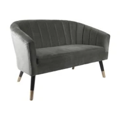 Leitmotiv Canapé 2 Places En Velours Ocre -Wenko Soldes Boutique 5261ff9b59774f9ebc22fe37067bd0c1