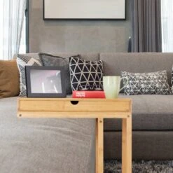 Table D’appoint En Bambou Avec Tiroir -Wenko Soldes Boutique 52938d486ea741d5b71757a87d9cd960