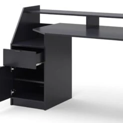 Bureau D'ordinateur Joel 180cm Noir 10 Bureau D'ordinateur Joel 180cm Noir -Wenko Soldes Boutique 5343e79f37f84a8e995fbc13567c8fda