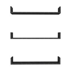 Lot De 3 étagères Murales Höganäs -Wenko Soldes Boutique 54cf8f155f644da48691146776714508