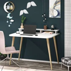 Bureau Östhammar 74 X 90 X 60 Cm -Wenko Soldes Boutique 568813bc49934562887a472dbb7e51b2