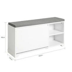 Banc De Rangement à Chaussures FSR119-W -Wenko Soldes Boutique 58ae889651d54a5bbe9725017dd21334