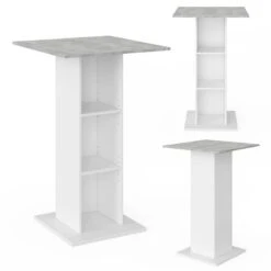 Table De Bar Redeo Blanche/béton -Wenko Soldes Boutique 5b24dbe3f1c64916ad91131a683cee9b