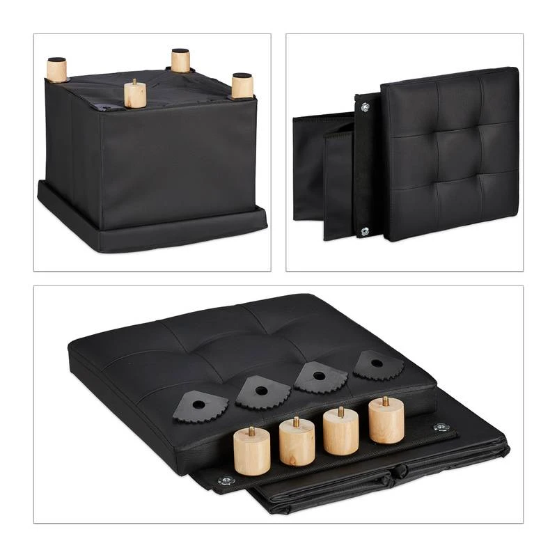 Pouf De Rangement En Similicuir 20 Pouf De Rangement En Similicuir – Image 20