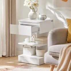 Table De Chevet FBT49-W -Wenko Soldes Boutique 5d200ab380504755952794dd6c04cda5