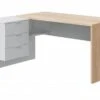 Bureau D'angle Bicolore L145 X P108 Cm -Wenko Soldes Boutique 5d9f632b7f86482cb59846d8faa463bf.cropped 155 156 568 373.processed