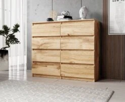 FURNIX Commode Arenal Avec 8 Tiroirs -Wenko Soldes Boutique 60f84d14afd643a9871bb7dc217376be