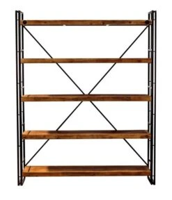 Bibliothèque Métal & Acacia 190 X 150 -Wenko Soldes Boutique 61a91b28b3a94b999ecaa4babc80a9c3.cropped 130 99 572 668.processed