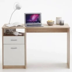 Bureau Avec Rangements L123cm - Jackson 20 Bureau Avec Rangements L123cm - Jackson -Wenko Soldes Boutique 632362a66ec84b92890ec1b5cac1eff0