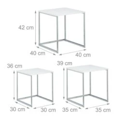 Table Gigogne Lot De 3 Bois -Wenko Soldes Boutique 63d0ef6e8a254c4fa480d6be01c324aa