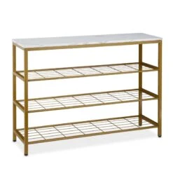 Console En Métal Avec 4 étages