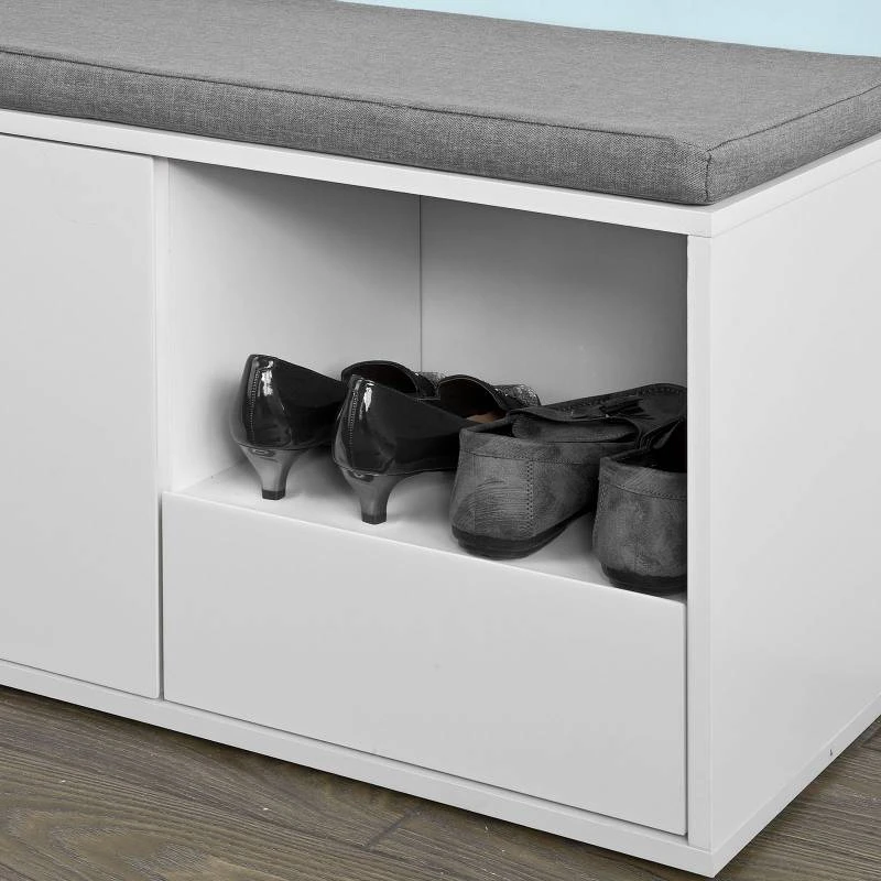Banc De Rangement à Chaussures FSR37-W 5 Banc De Rangement à Chaussures FSR37-W – Image 5