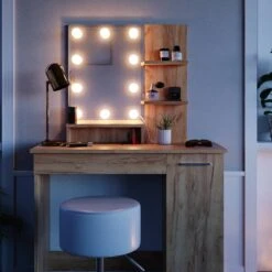 Coiffeuse Julia Avec Tabouret Et LED -Wenko Soldes Boutique 66bd7ccb74fd4e0b8ea656e7c9f50a84