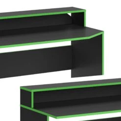 Bureau Ordinateur Kron 100cm Noir/vert 12 Bureau Ordinateur Kron 100cm Noir/vert -Wenko Soldes Boutique 68004b661eb94c4aabd323b97c660f9e