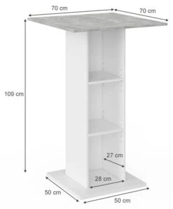 Table De Bar Redeo Blanche/béton -Wenko Soldes Boutique 69d80621dde9426aa6404ba831e9b94d.cropped 113 68 700 845.processed