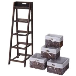 Étagère Goiana Style Shabby 4 Paniers -Wenko Soldes Boutique 69f8194fbe0943328fcf8e1038e18573