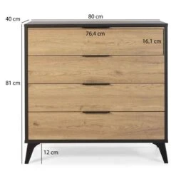 Commode Koln 4 Tiroirs -Wenko Soldes Boutique 6b1568ca93274a10b3d178e95f80c503