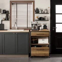 Desserte De Cuisine Roulante FKW118-PF -Wenko Soldes Boutique 6bdb58238fce4bc4b0f4ee76bf989e3a