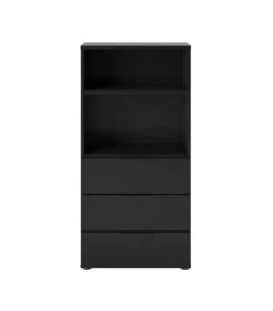 Commode 3 Tiroirs 2 Niches Dark -Wenko Soldes Boutique 6cb47bcac637472abf99cabae2918059