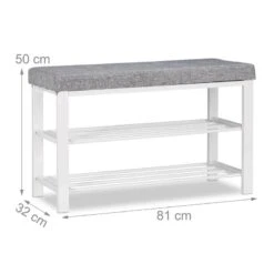 Banc Range-chaussures Coussin Rembourré -Wenko Soldes Boutique 707f808ad3af46d8acb87c64518bfbe8