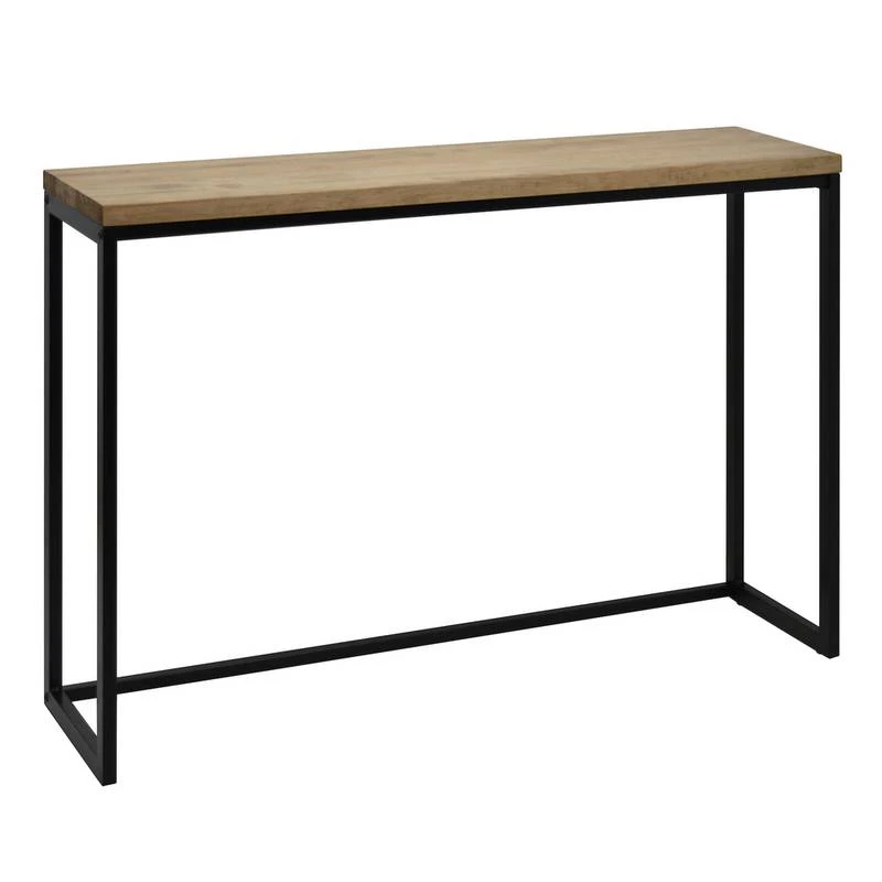 Table Console Icub 30x120x80cm Noir 1 Table Console Icub 30x120x80cm Noir