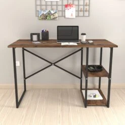 Bureau Nittedal Avec étagère Anthracite -Wenko Soldes Boutique 73ca841642c24c26adf7cc03b187cfa6