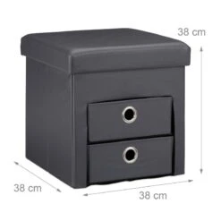 Tabouret De Rangement Carré Pliant -Wenko Soldes Boutique 76599805252e43be90e258d419601caa