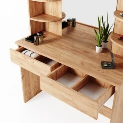 Coiffeuse Charlotte Blanc/sonoma & LED -Wenko Soldes Boutique 767bc269c2194562a0ecd318efaa51c4 1