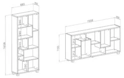 Étagère Bibliothèque Salon Blanc Mat -Wenko Soldes Boutique 79575d75363c4d12b39895e532b9cb56.cropped 50 13 1343 857.processed