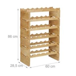 Porte-bouteilles Empilable En Bambou -Wenko Soldes Boutique 7a1045e57e0043a79a4c371c700d7da0