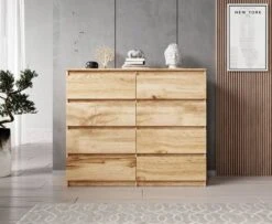 FURNIX Commode Arenal Avec 8 Tiroirs -Wenko Soldes Boutique 7b10e6d0cbd54cf9a332cefc5bbfcf3a