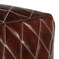 Pouf Carré Marron40x40x40cm -Wenko Soldes Boutique 7c2c2bfb931646749c300525d0a626f4
