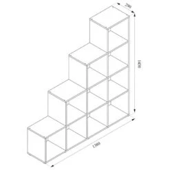 Étagère Old Style 10 Compartiments -Wenko Soldes Boutique 7dbfcde0190f473eafdd9eab2c45854f