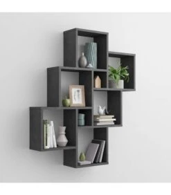 Étagère Murale 8 Compartiments - Laurio -Wenko Soldes Boutique 7e66a49558e04f699e8a2455927026d2