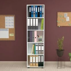 Bibliothèque Vara à 5 Niveaux -Wenko Soldes Boutique 7edaa14207054c06b7a681add8174b02