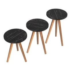 Set De 3 Tables D'appoint Snede Rondes -Wenko Soldes Boutique 7ee2b31f347543b69f8da0f2894e2f61