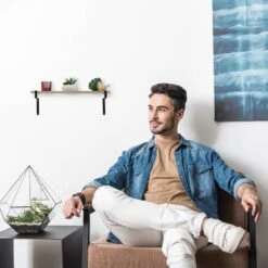 Étagère Murale Style Industriel -Wenko Soldes Boutique 7fdb5d23cfb14ff6bbb1e7602c8831f5