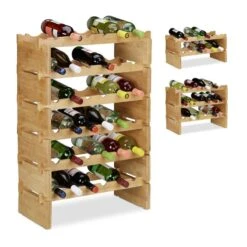 Porte-bouteilles Empilable En Bambou -Wenko Soldes Boutique 828ffec5724f4b1ba977df4ca690d3a5