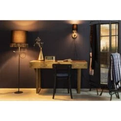 Console 2 Tiroirs En Bois Or -Wenko Soldes Boutique 84cdce8abf6f4eec8a578cfcf100d411