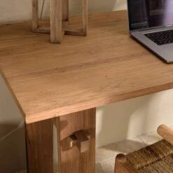 Bureau En Bois De Teck Recyclé L140 -Wenko Soldes Boutique 851f349df3ca4226bf2d8ce517e7dd3e