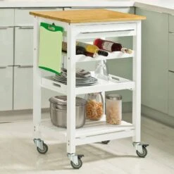 Desserte à Roulettes FKW16-WN -Wenko Soldes Boutique 88e3b41e3f8d4704a03d79d8c9c5ced4