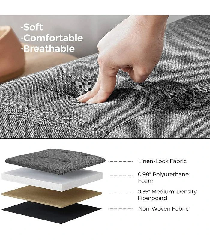 Coffre De Rangement Avec Couvercle L76cm 7 Coffre De Rangement Avec Couvercle L76cm – Image 7